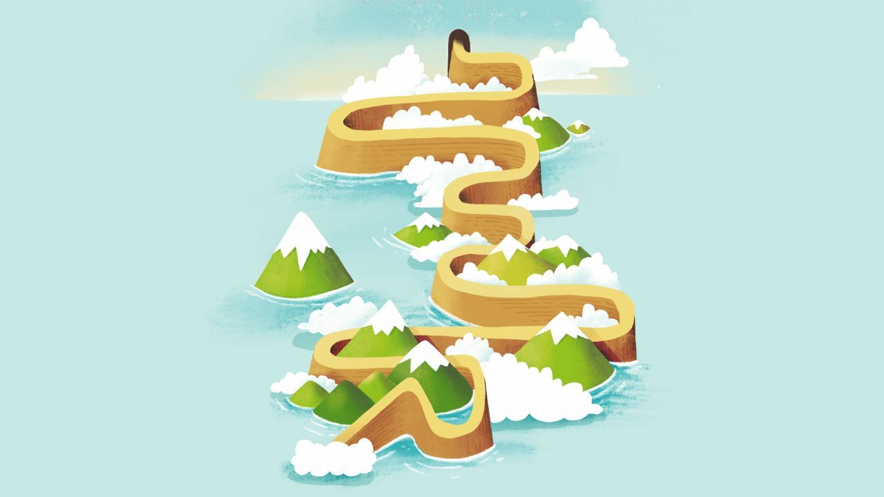 A journey through mountains. Tips on getting started writing a book.