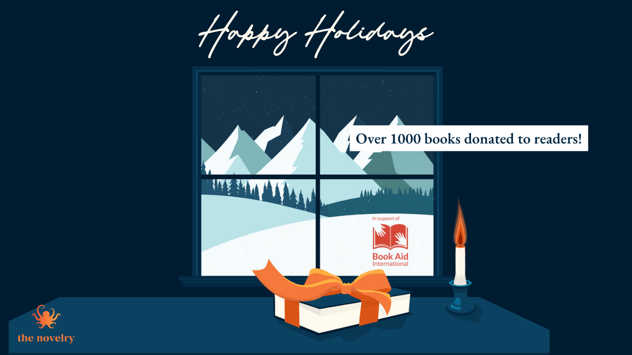Learn how to write a book at The Novelry partnered with Book Aid International