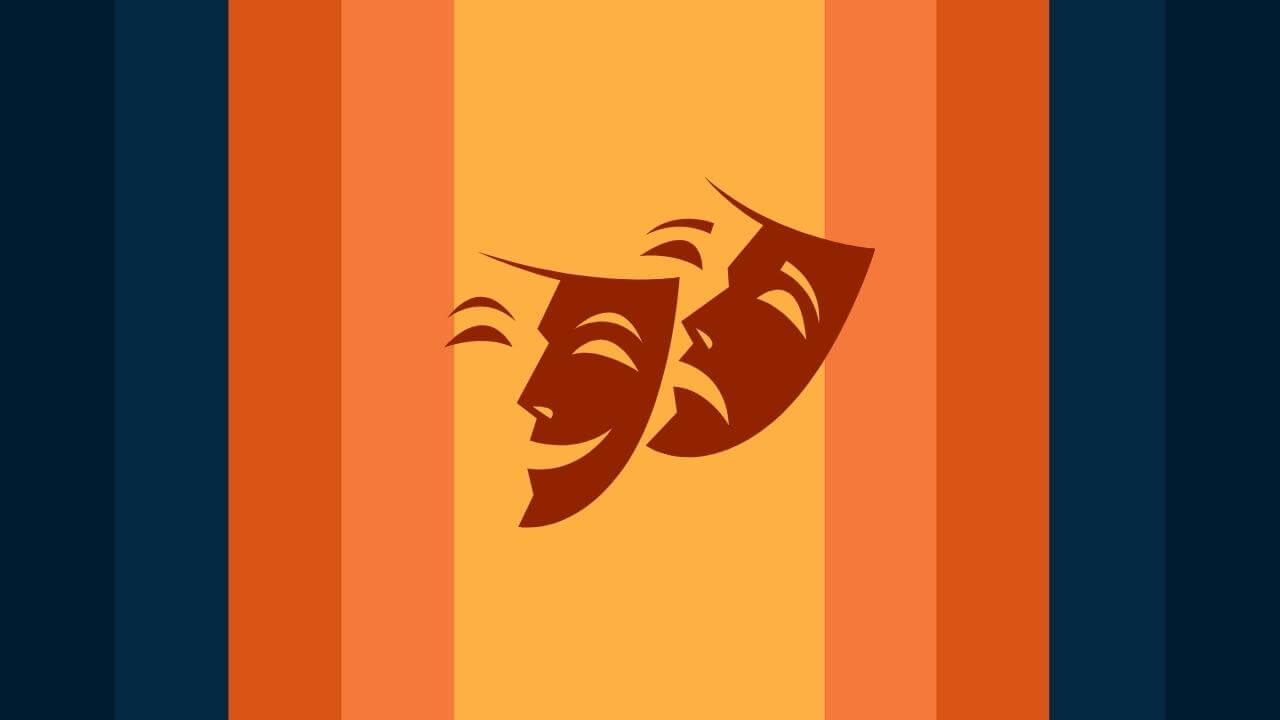 Drama emotion masks image: learn to feel for your main character