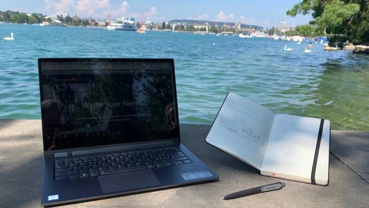 write a book from idea to first draft to finished manuscript with The Novelry