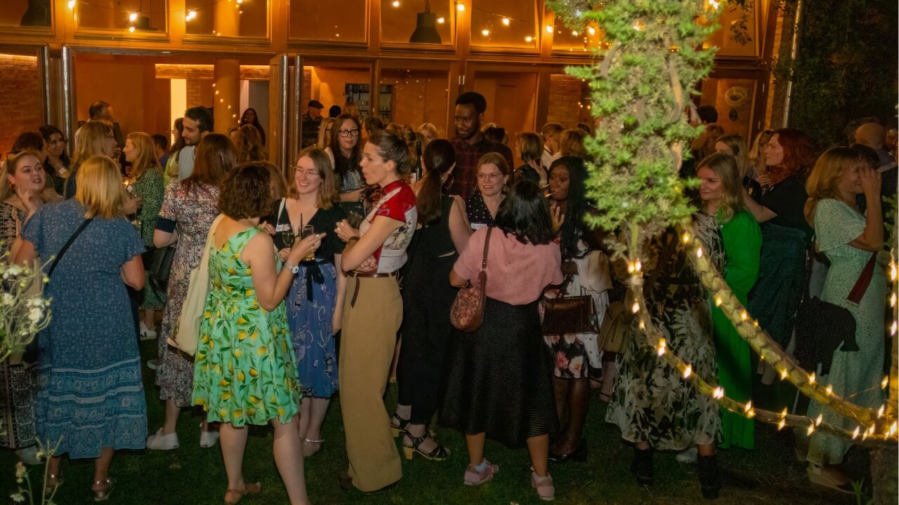 Party for a writing community