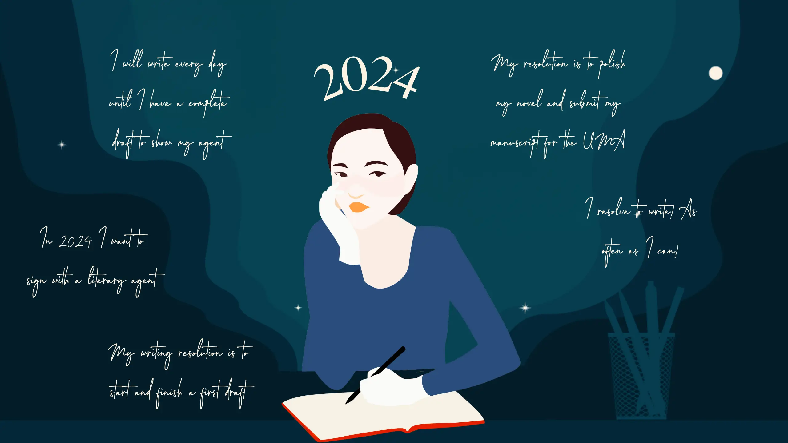 new year’s resolutions for writers 