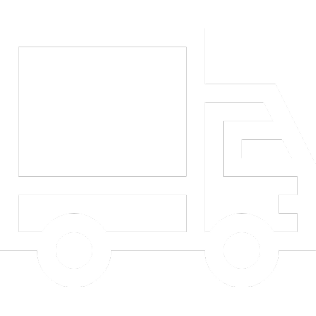 Road freight truck icon