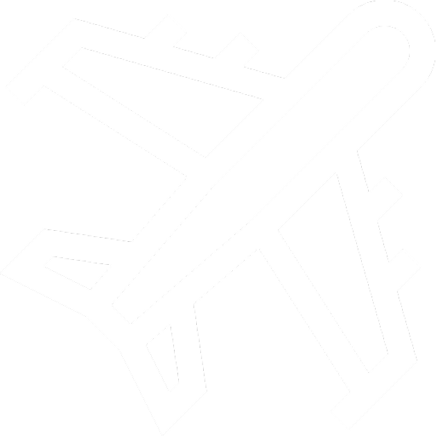 Air freight airplane icon