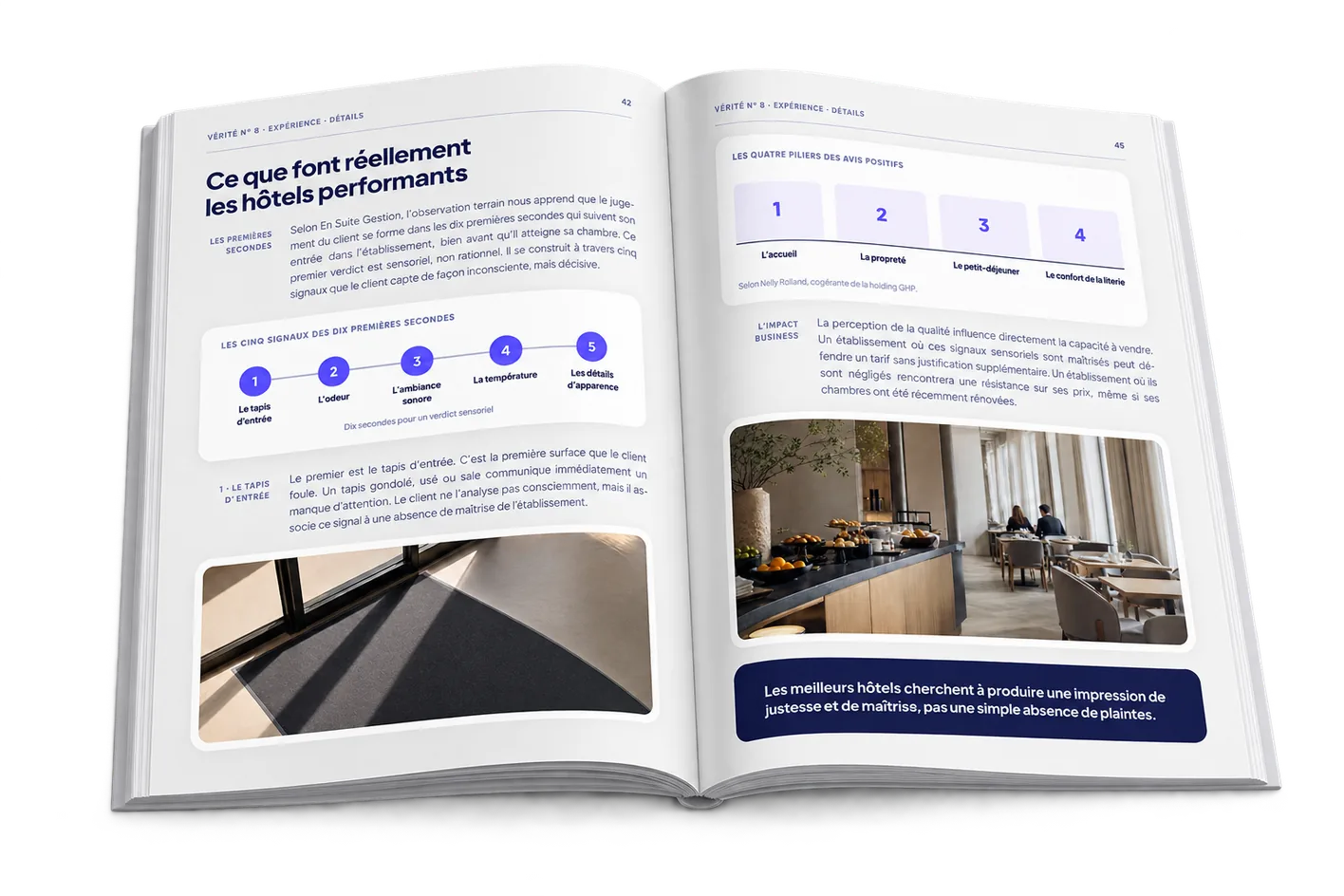 Pages intérieures du guide