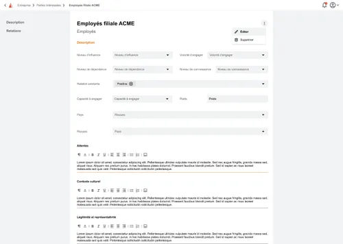 Capture d'écran du logiciel évoqué dans le texte joint