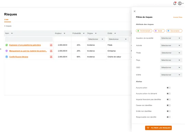Capture d'écran du logiciel évoqué dans le texte joint