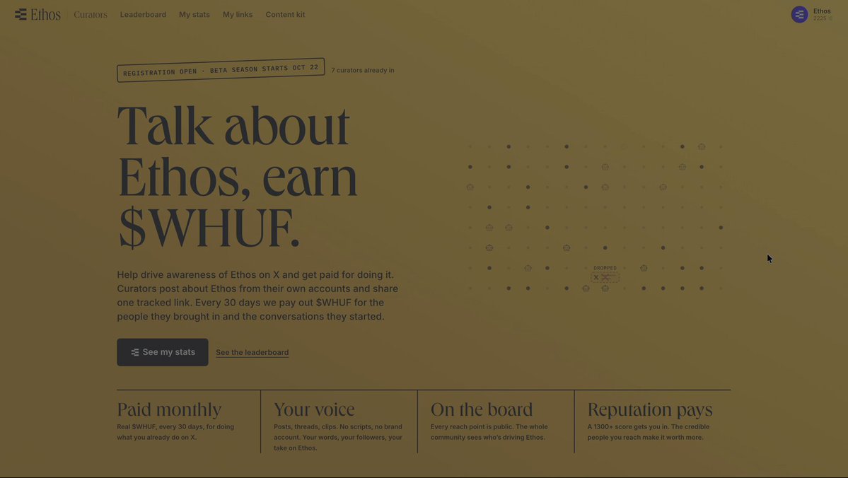 Ethos Curators v2: rewarding real content, not botted views