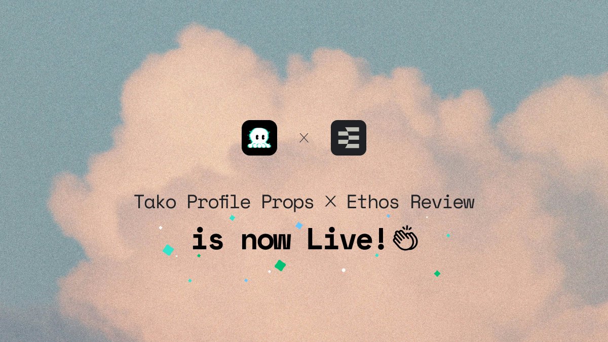 Ethos and Tako let users write Ethos reviews inside Tako’s app