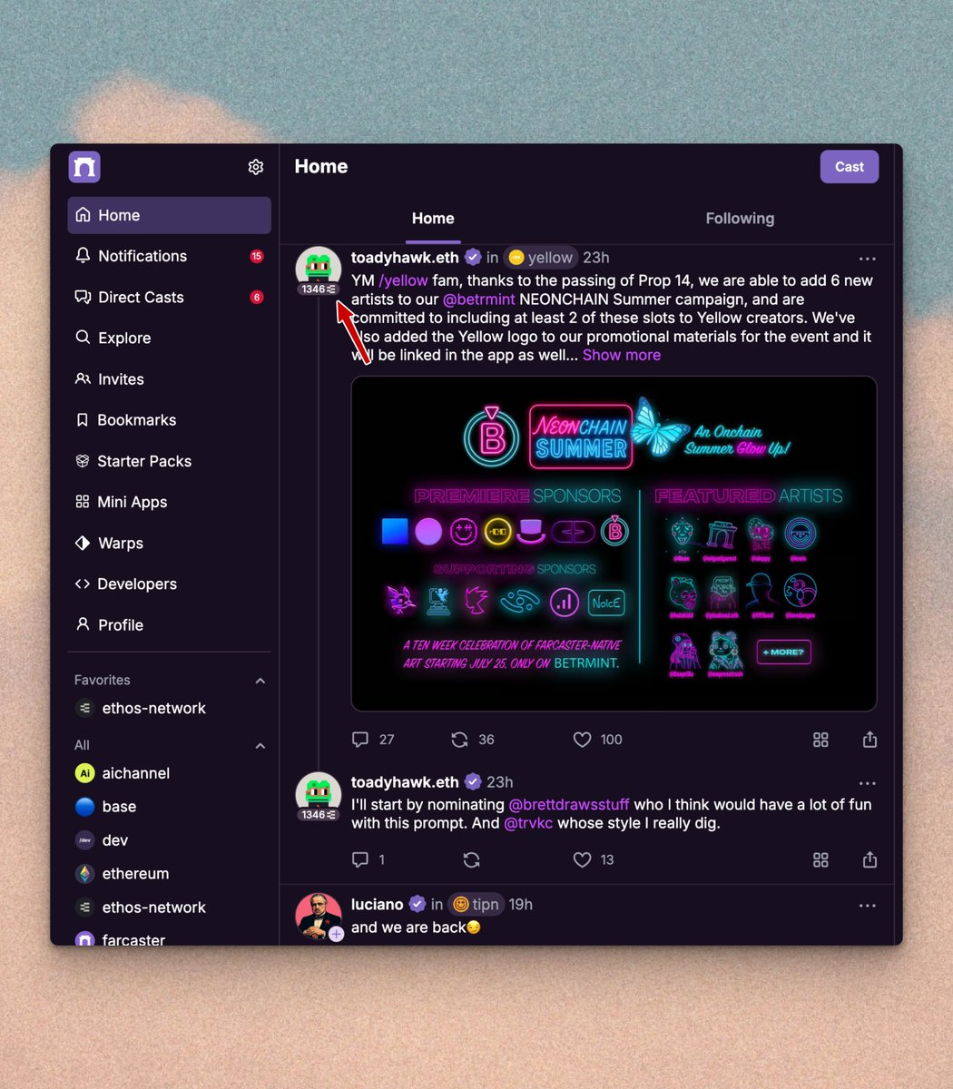 Ethos Chrome extension brings credibility scores to Farcaster