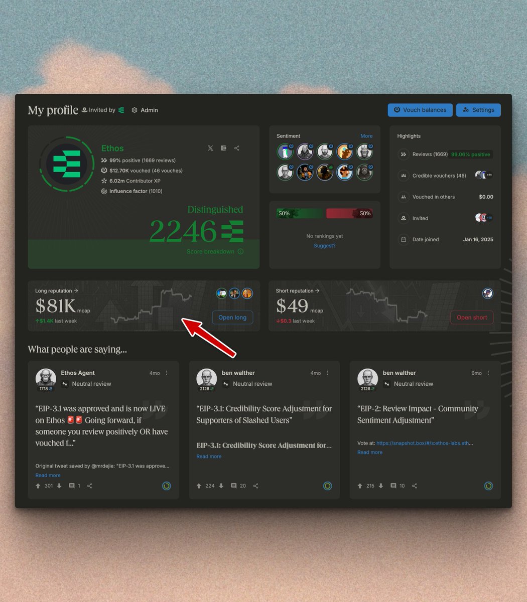 Ethos began bringing its markets into the main app