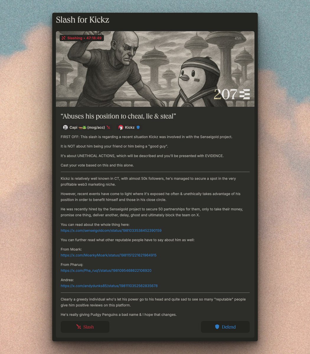 @kickzeth slashed twice on Ethos in four months