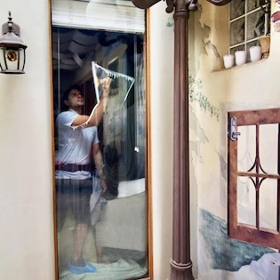 Residential Window Cleaning in Tucson Arizona by Alex