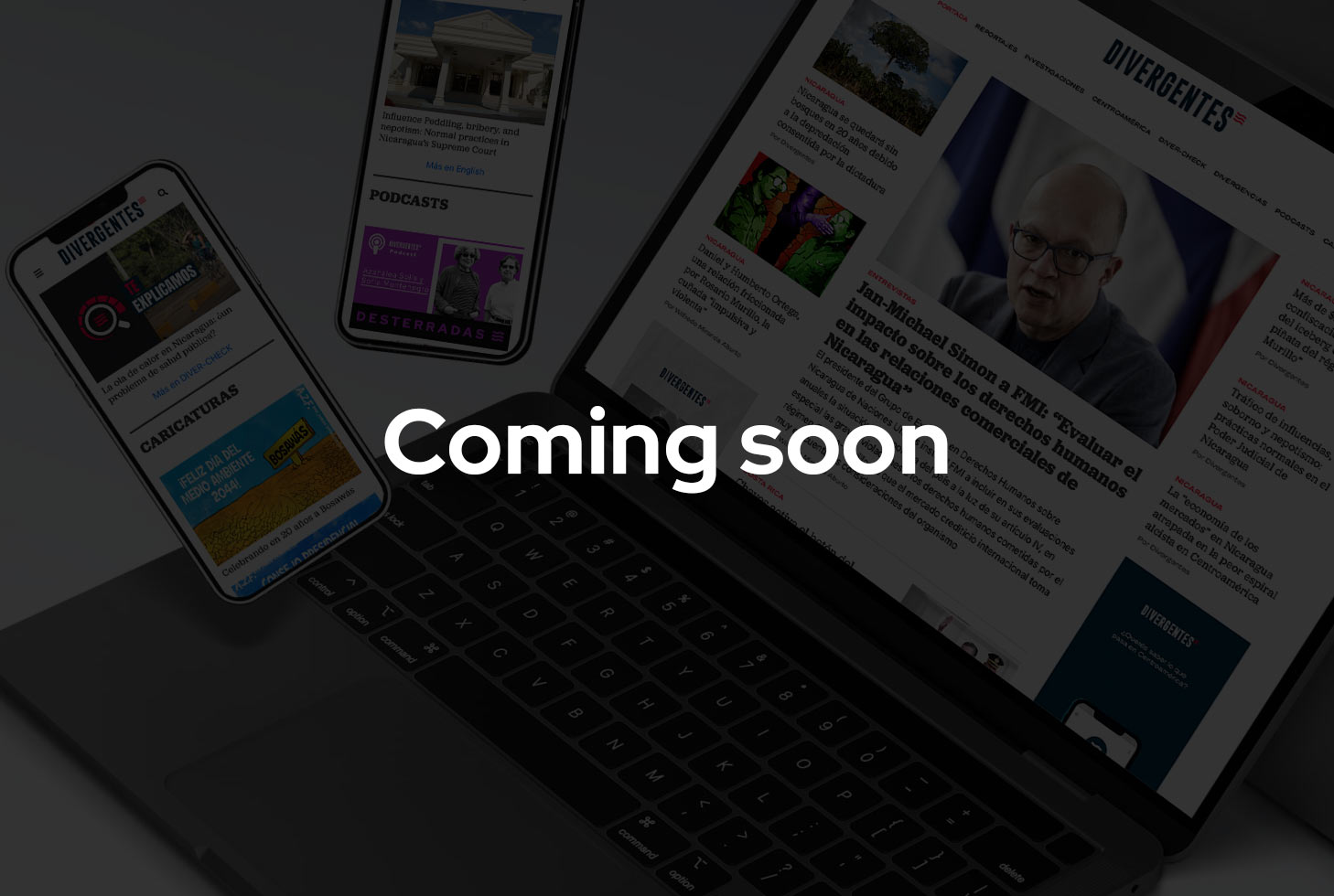 A cover image featuring application mock-ups