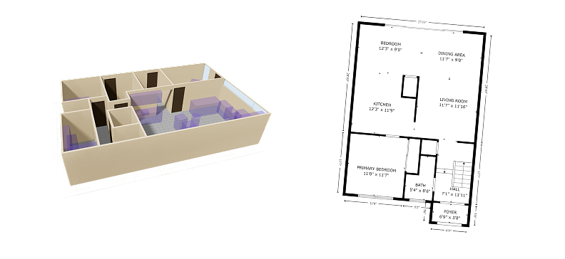 floorplan of an apartment