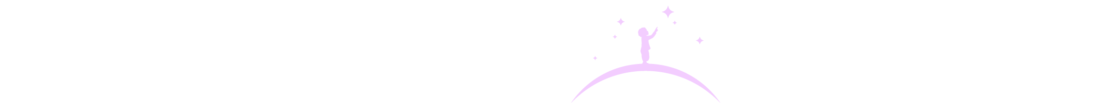 Northwestern Infant & Child Development Center logo with child reaching for stars above a curved line.