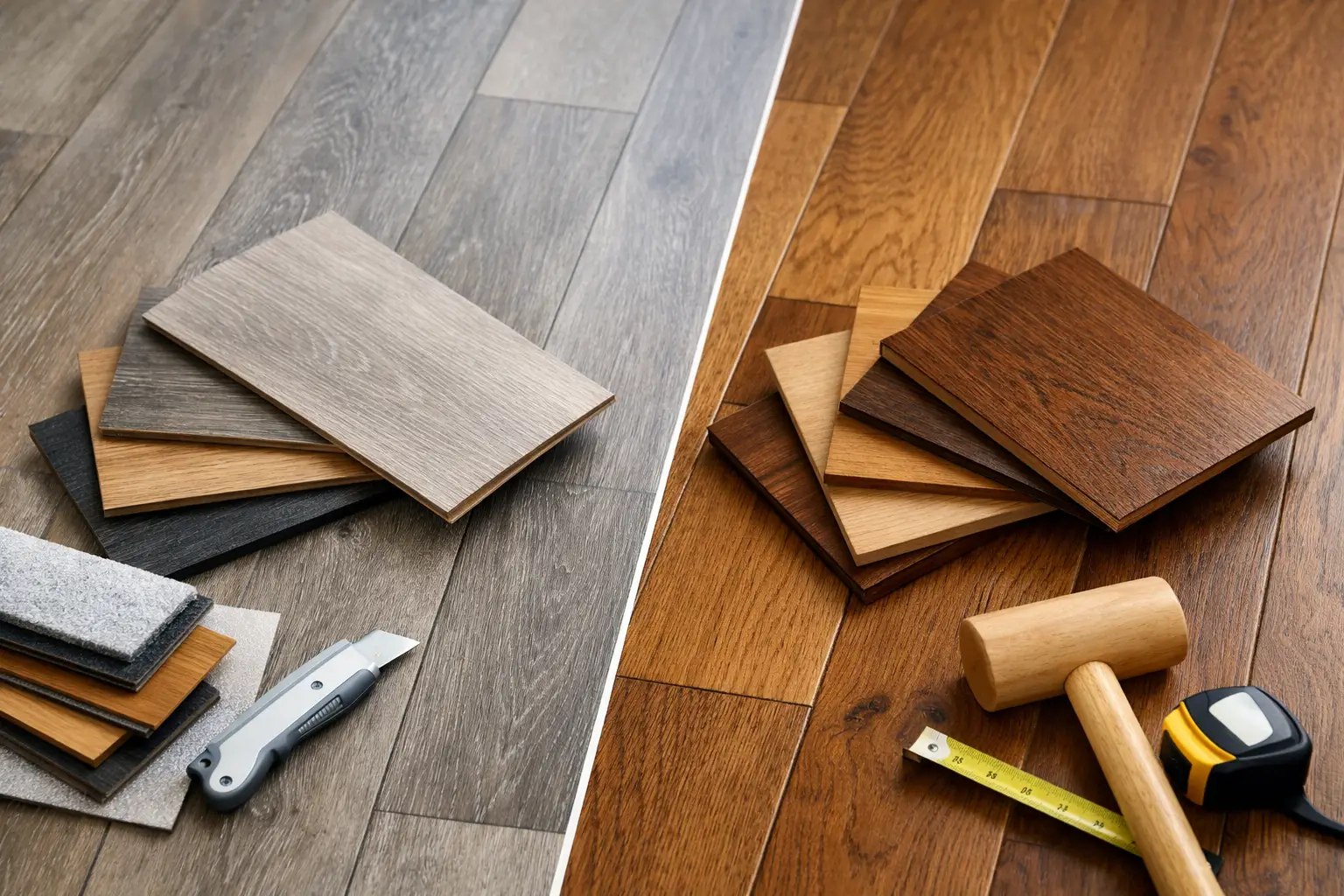 Vinyl Plank vs Hardwood: Which Fits Best?