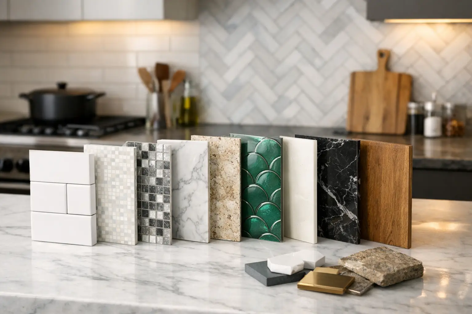 9 Best Kitchen Backsplash Materials