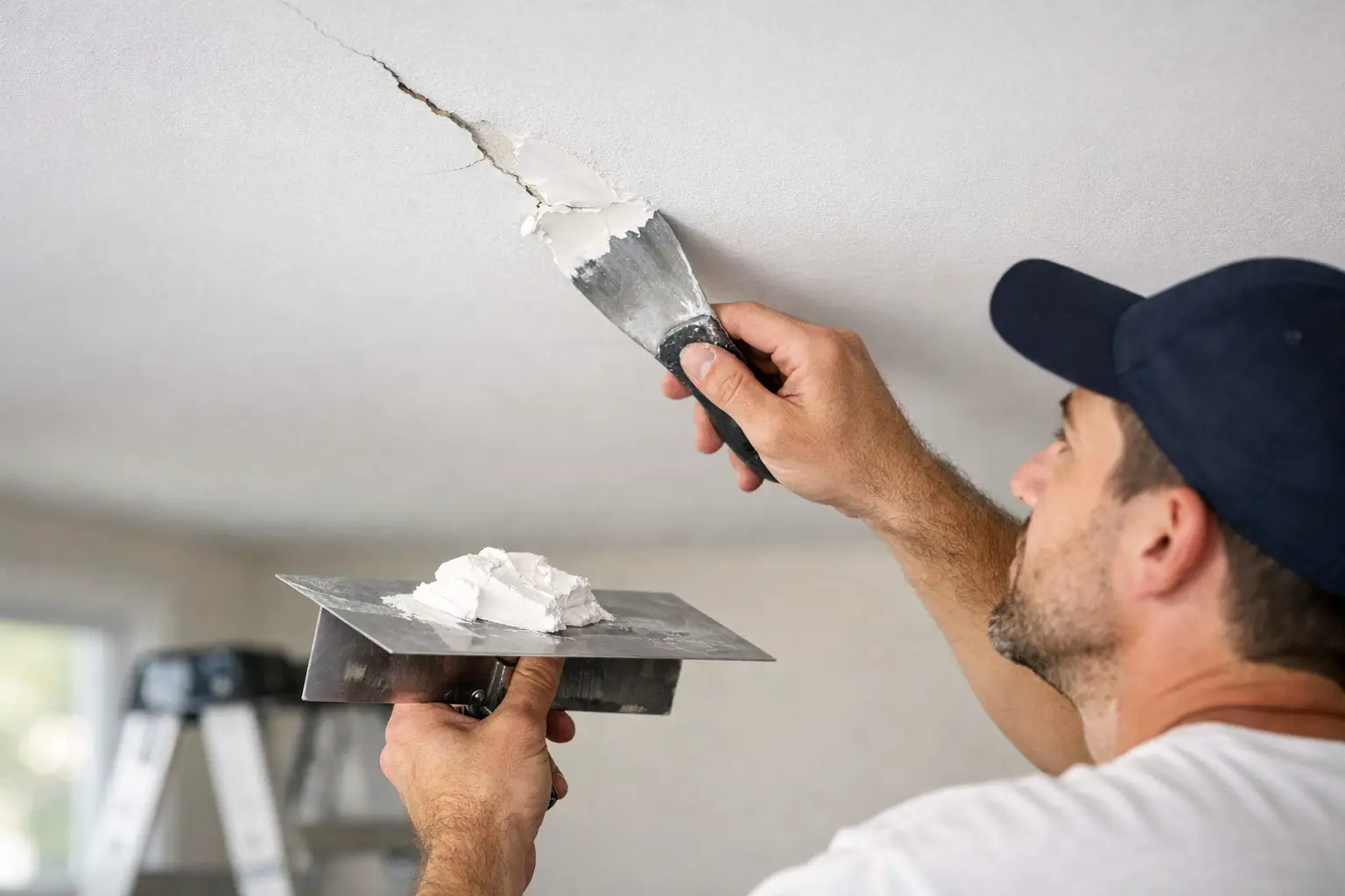 How to Repair Ceiling Cracks the Right Way