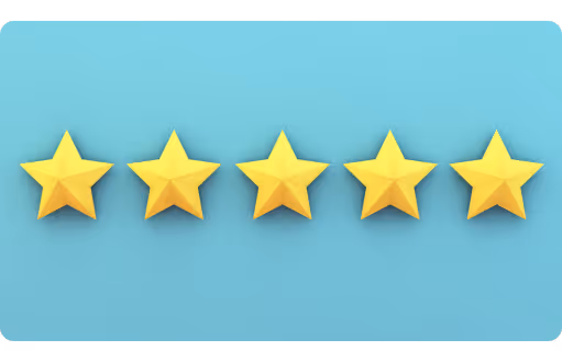 5 star reviews