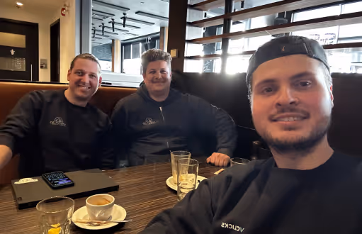 Saverio Spinelli, Savclicks with client Vision 3P