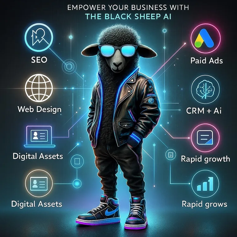The Black Sheep AI - AI-powered digital growth partner for modern businesses