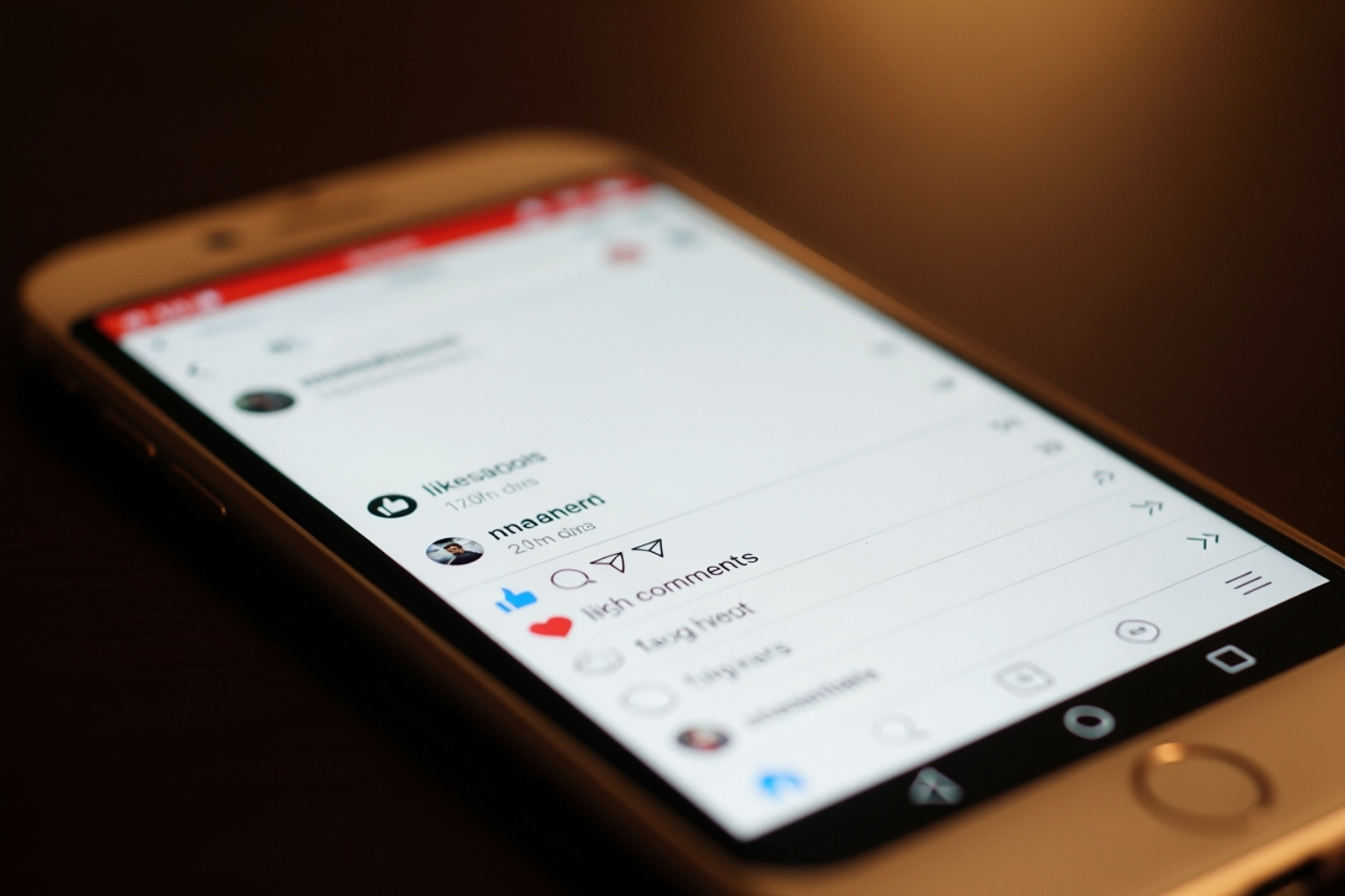 A social media campaign on a phone screen showing high engagement - innovative product launch strategies