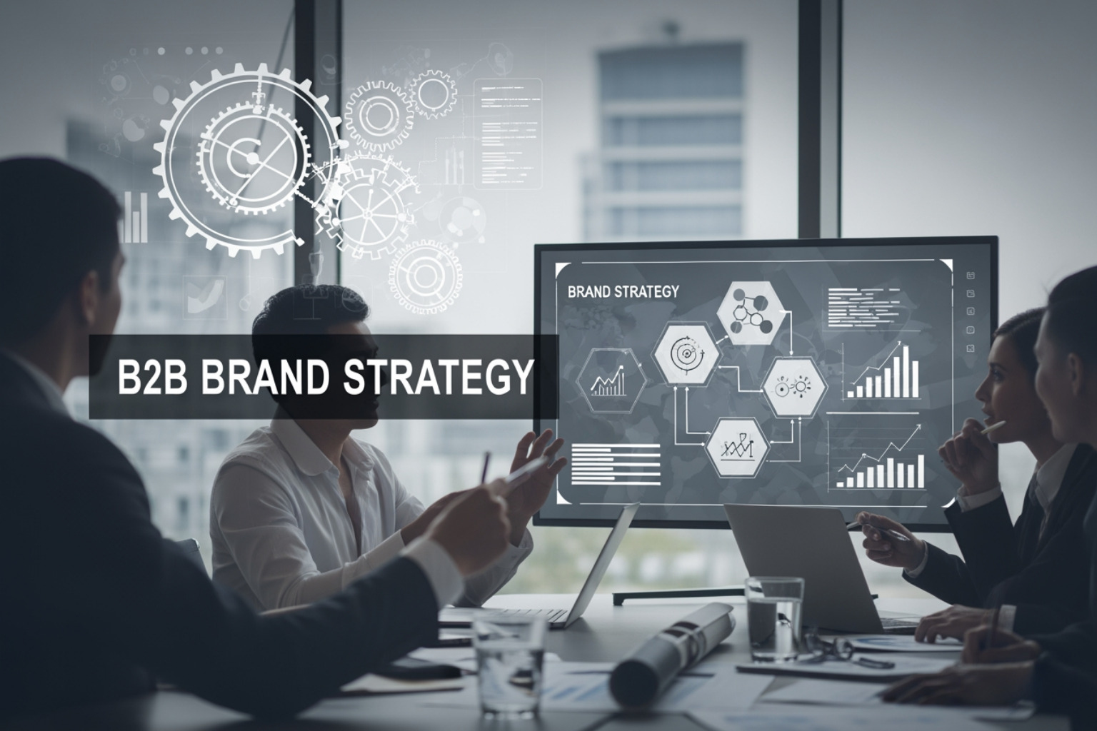 The B2B Branding Ladder showing the progression from functional product features at the bottom to emotional connection and strategic partnership at the top. - b2b brand strategy The B2B Branding Ladder showing the progression from functional product features at the bottom to emotional connection and strategic partnership at the top. - b2b brand strategy