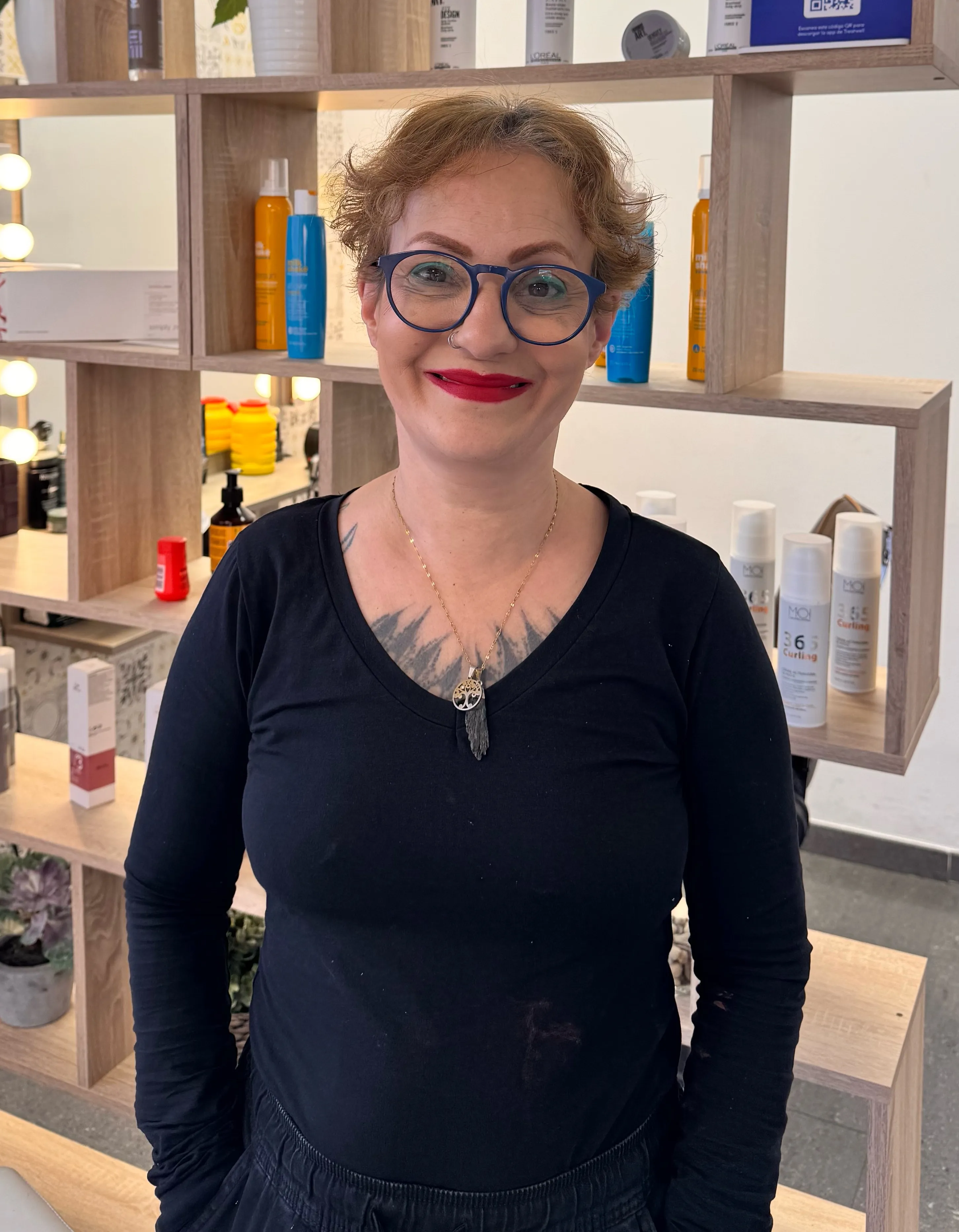 Team member Esther