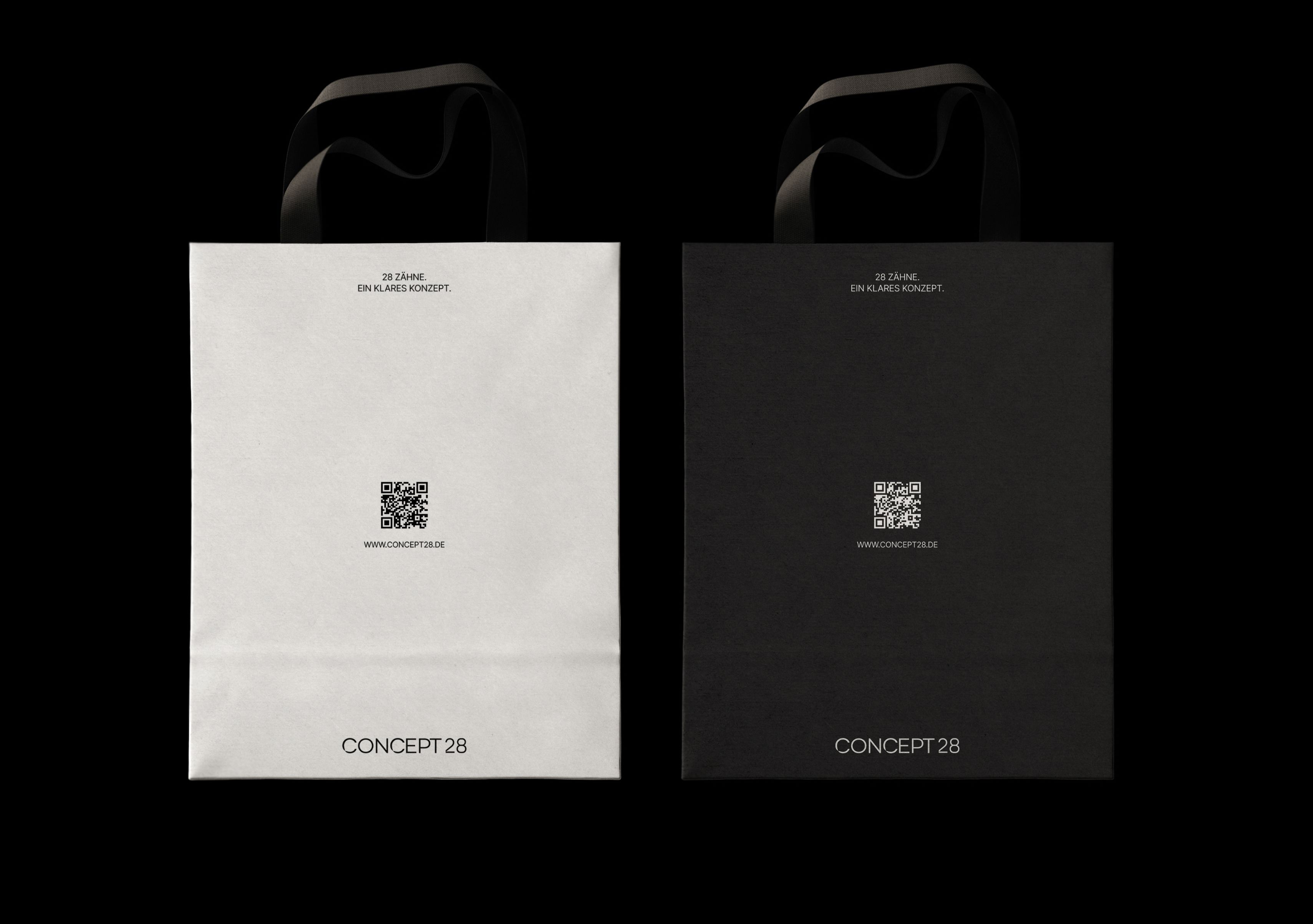 Geöffnetes Styleguide Buch mit dem Logo von der Augenarztpraxis Kellnerova
