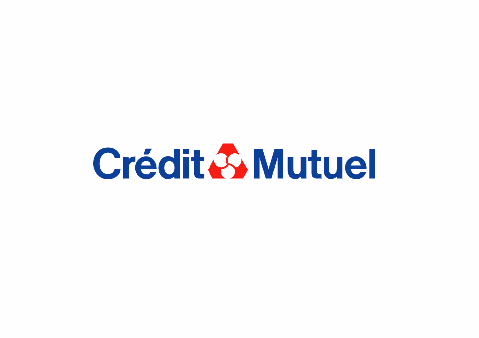 Affiche sur le thème du football réalisée pour le Crédit Mutuel