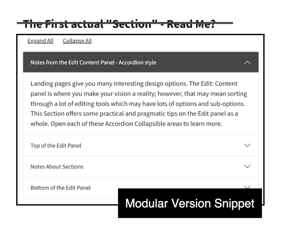 Removing fixed heading from all accordions allows editors to add a paragraph and set the heading level before the accordion.