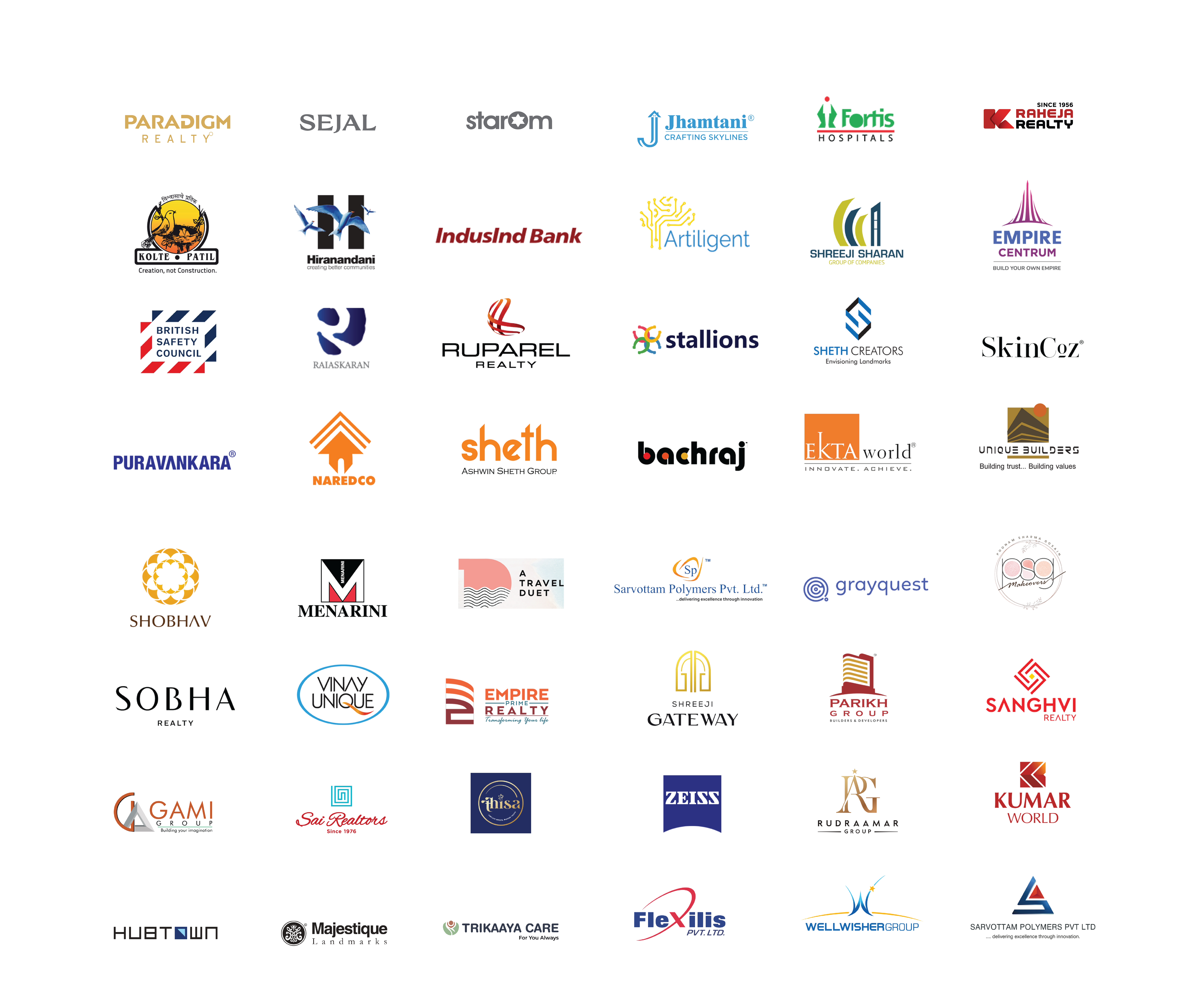 Wide range of clients we have worked with