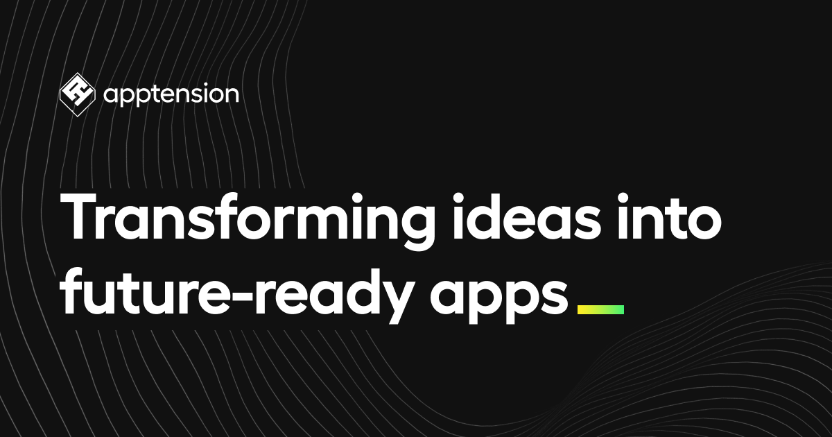 Apptension - Custom end-to-end software development