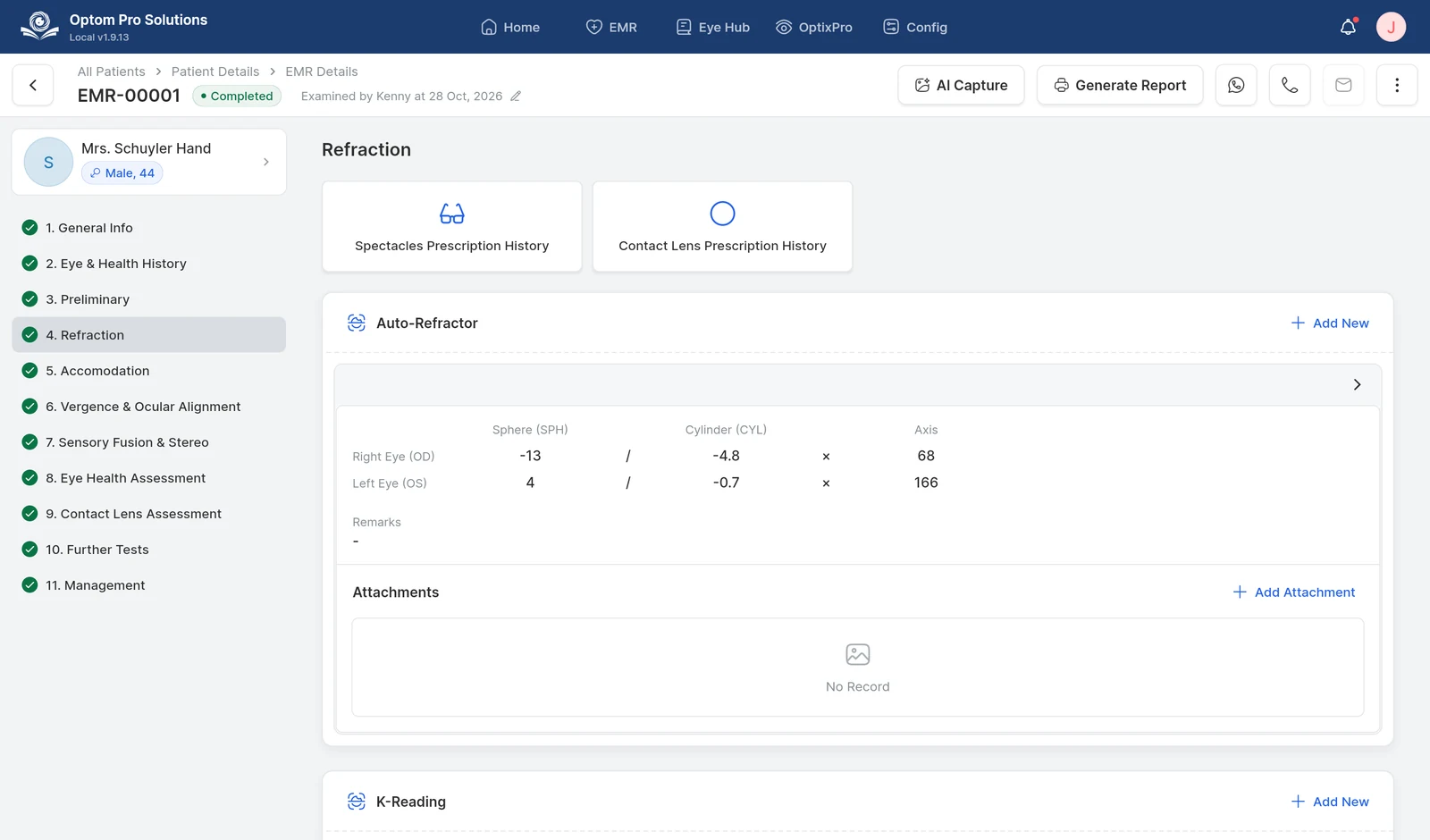SaaS EMR Platform for Optometry Practices preview