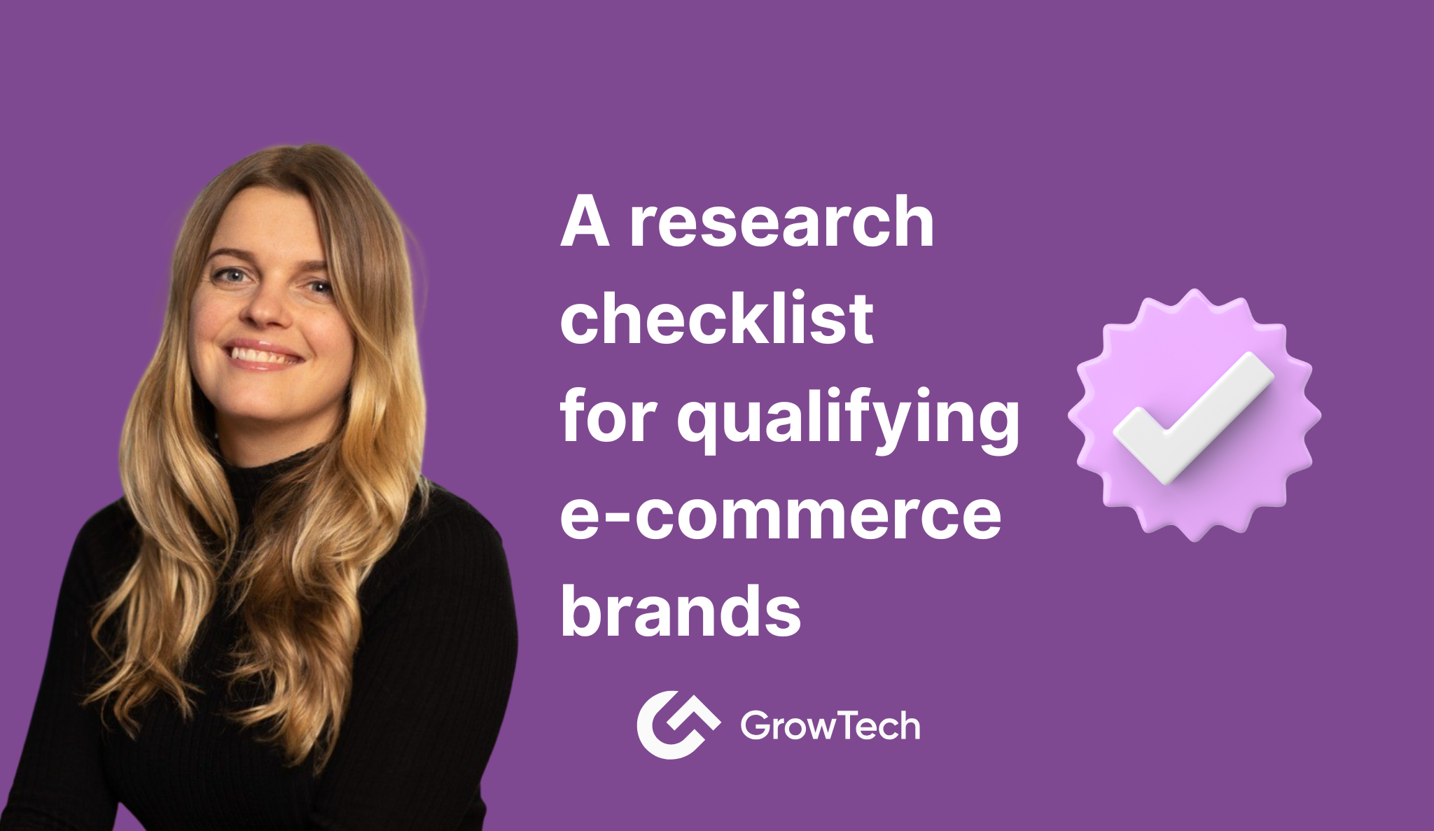 A Research Checklist for Qualifying E-Commerce Brands