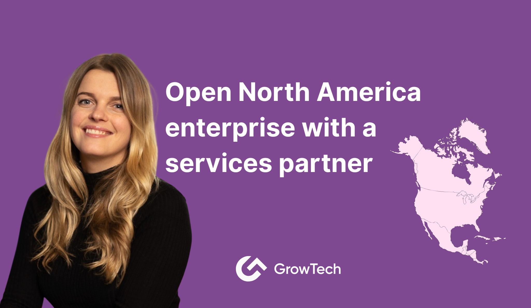 Open North America enterprise with a services partner