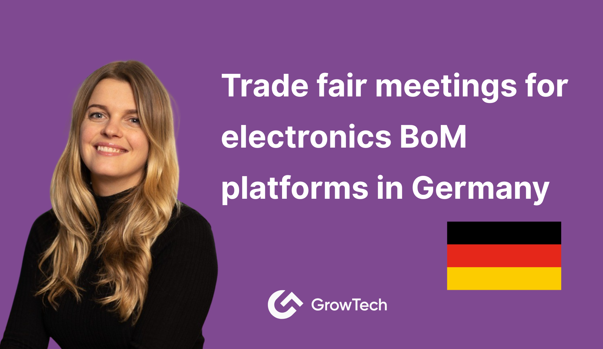 Trade fair meetings for electronics BoM platforms in Germany