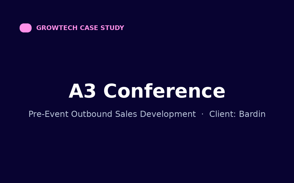 A3 Conference case study cover