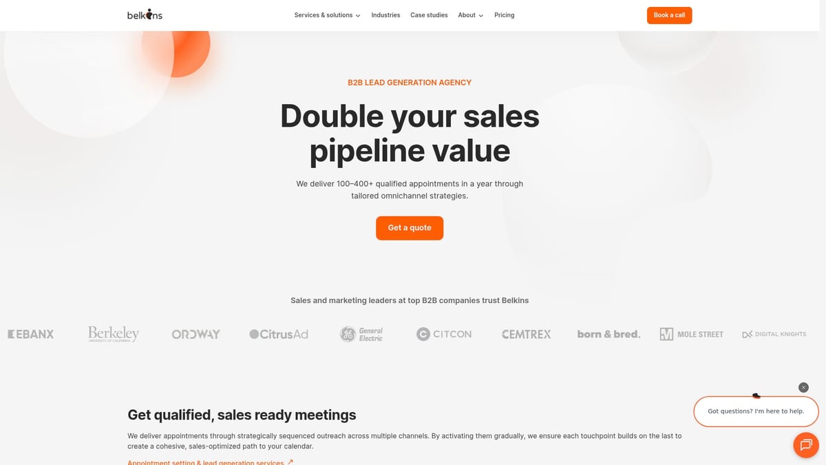 12 Leading Lead Gen Companies to Watch in 2026 - Belkins