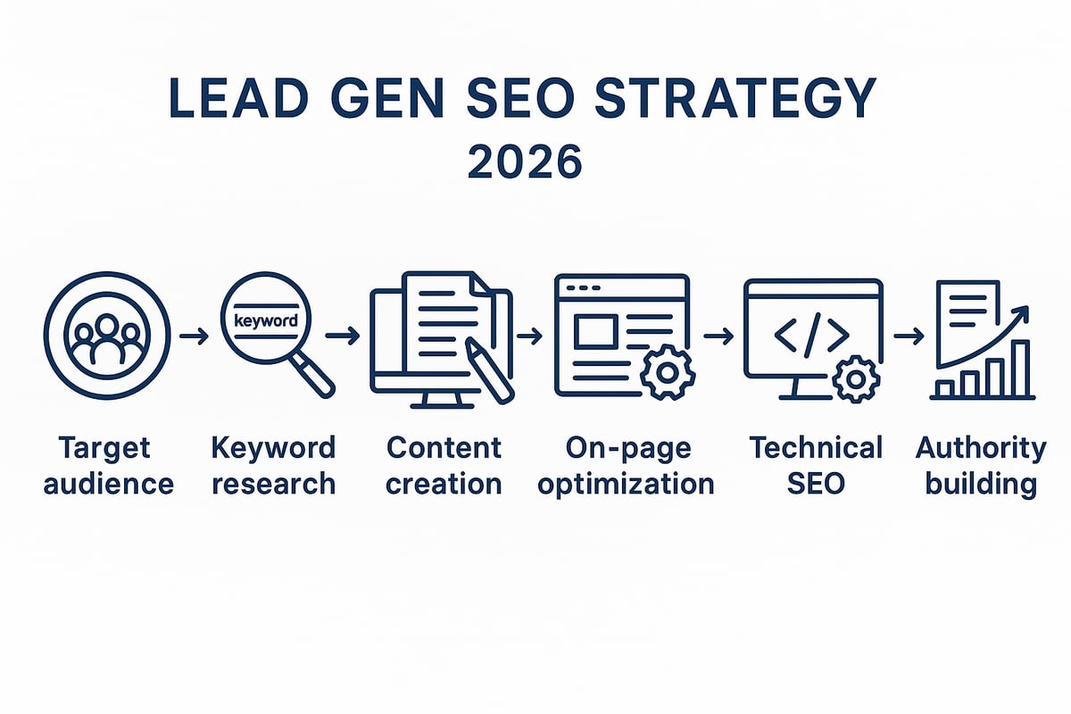 Step-by-Step Lead Gen SEO Strategy for 2026