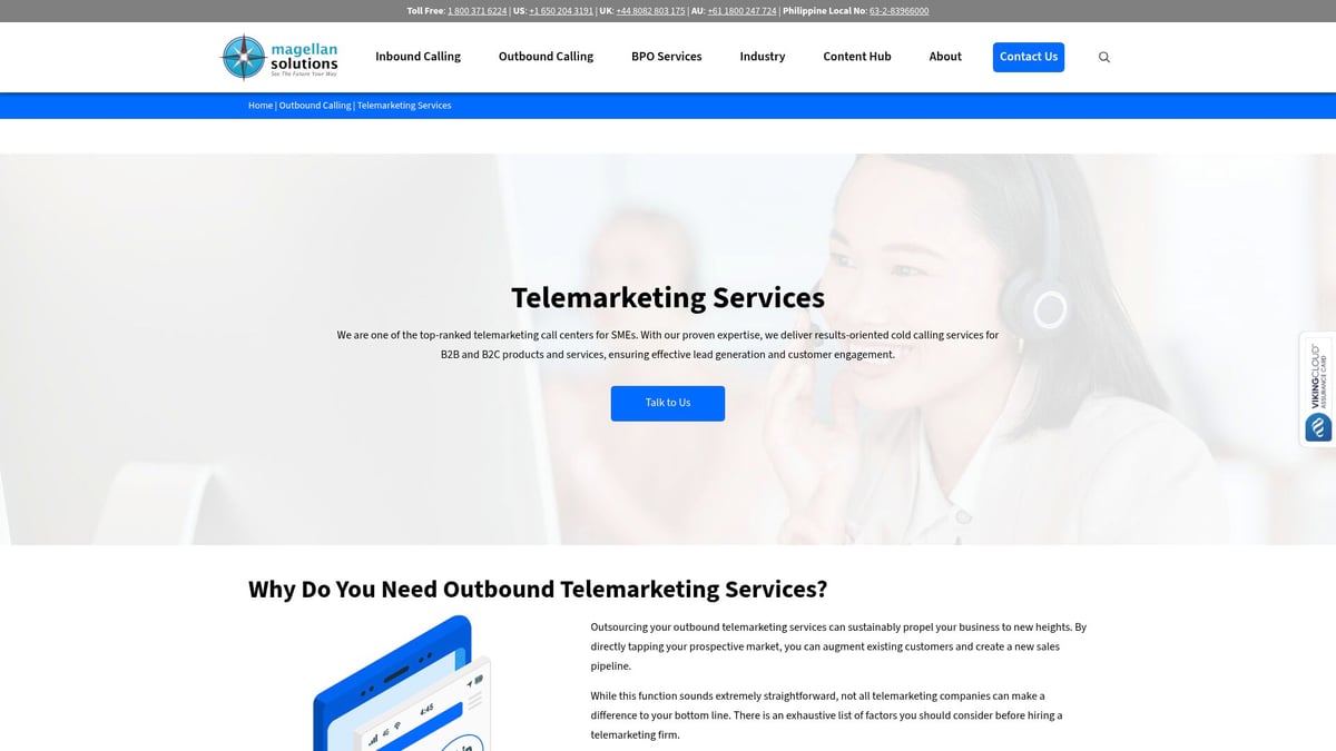6 Top B2B Telemarketing Services to Boost Sales in 2026 - Magellan Solutions