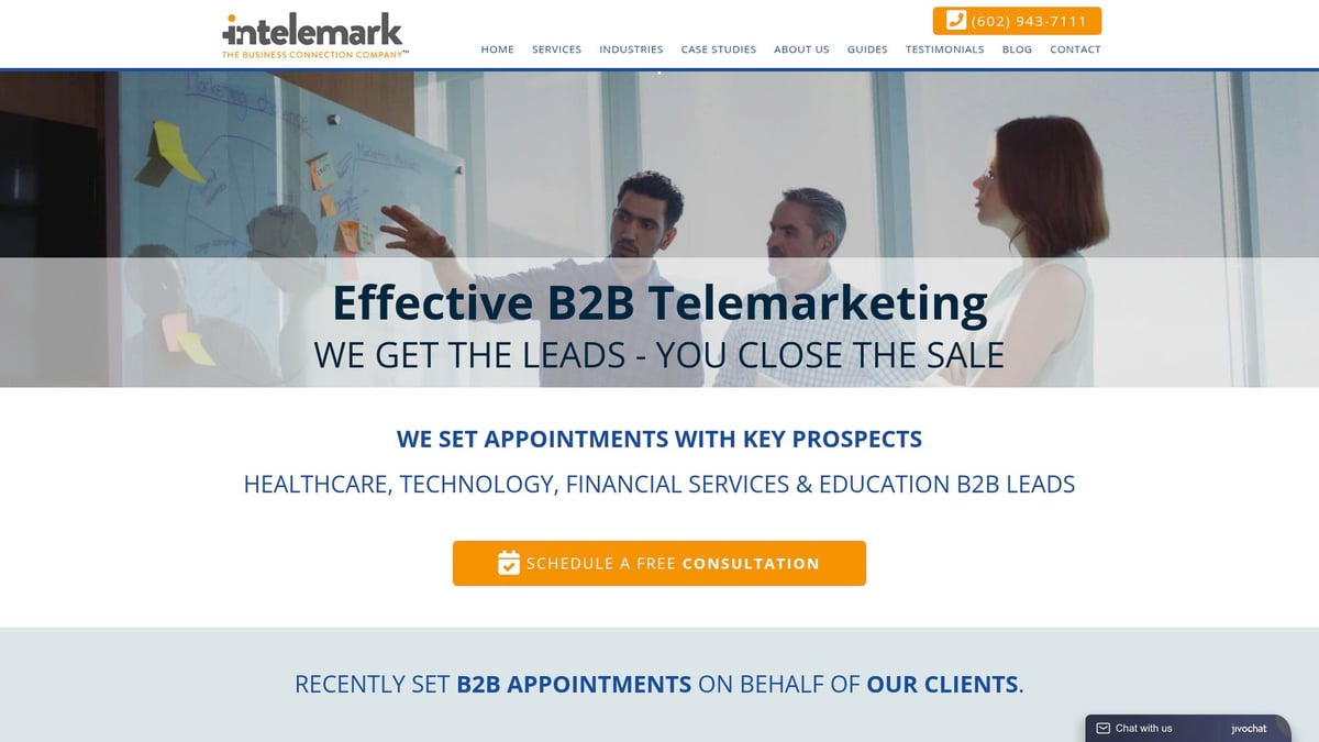6 Top B2B Telemarketing Services to Boost Sales in 2026 - Intelemark
