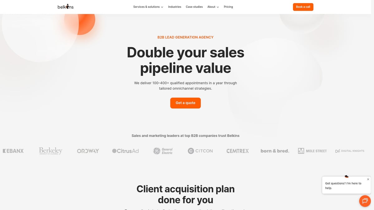 8 Best B2B Lead Generation Companies to Watch in 2026 - Belkins