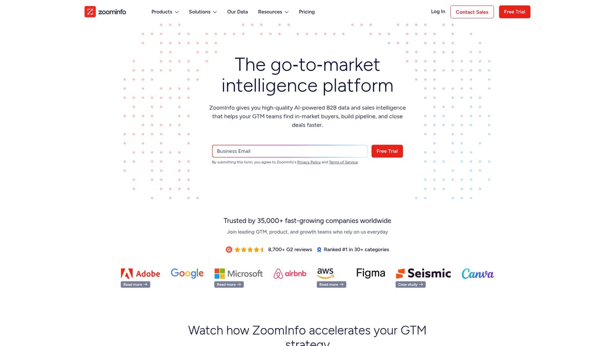 8 Best B2B Lead Generation Companies to Watch in 2026 - ZoomInfo