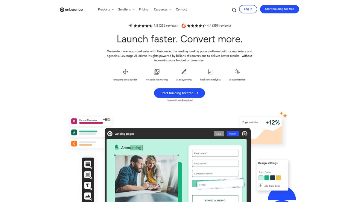 Top 12 B2B Lead Generation Software Picks for 2026 - Unbounce