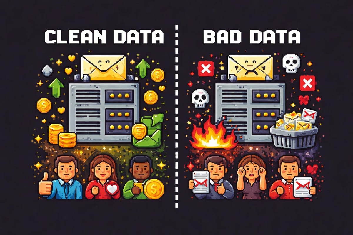 Data quality impact on campaigns