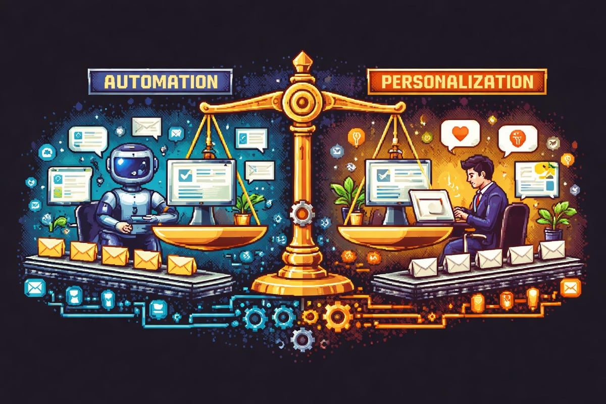 Balancing automation with personalization