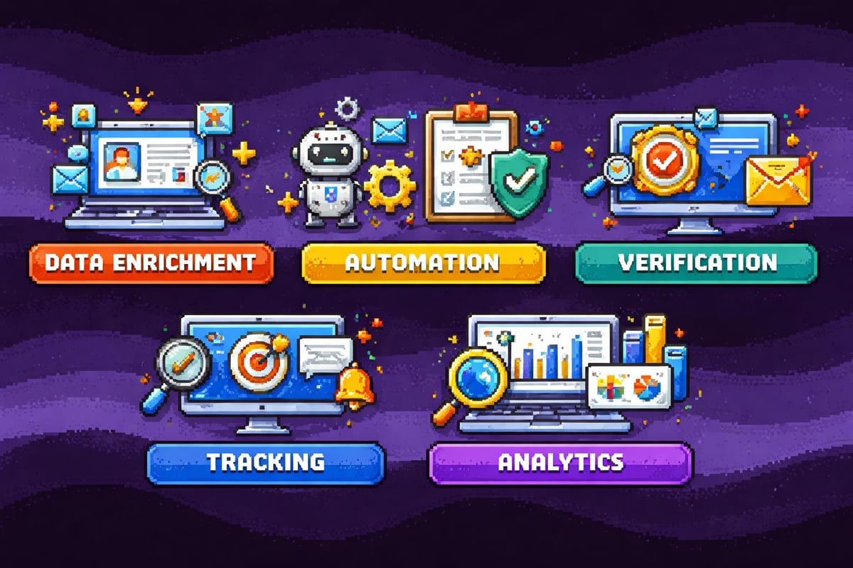 B2B prospecting tool categories