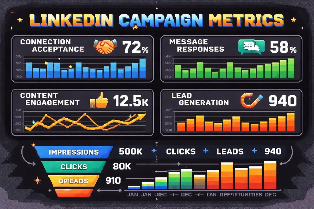 LinkedIn analytics dashboard